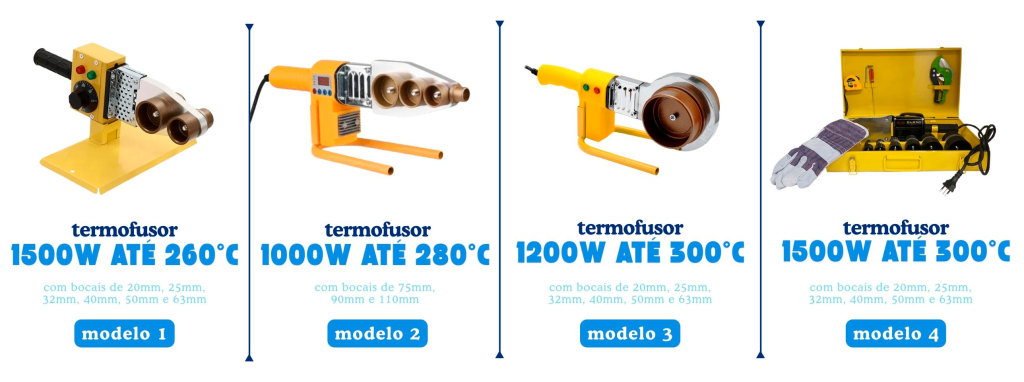Qual termofusor escolher - os melhores termofusores estão na Embrar